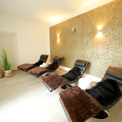Beauty at float - Gemütliche Lounge zum Relaxen vor oder nach den Spa-Anwendungen!