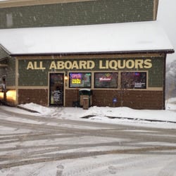 All Aboard Liquors - Snow day