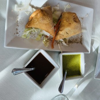 Bawarchi Grill & Spirits - Samosas!!!!!! Get some!! You'll thank me!!! - Indian Near Me - Apex, North Carolina