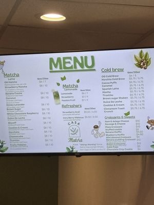 Menu photo 6 Casa Matcha Houston, TX