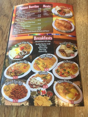Menu photo 3 El Burrito Panzon Los Angeles, CA