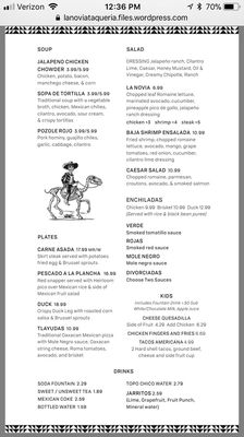Menu photo 7 Green Coyote Cantina Marietta, GA