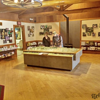 Caesars Head State Park - model of the surrounding mountains - Parks Near Me - Cleveland, South Carolina
