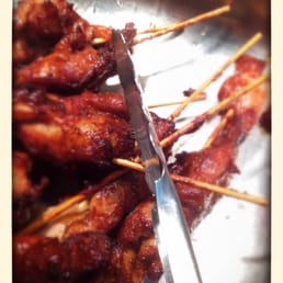 Beautiful kabobs...so tender!!!