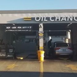 Oil Changers - The front of the place.