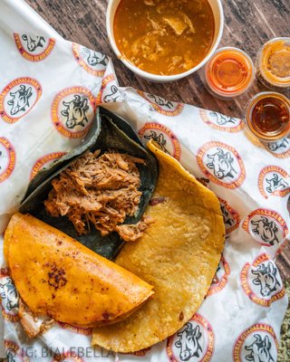 Photo of Birrieria Guadalajara - Santa Ana, CA, US. Trio Tacos