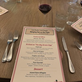 Lanai City Grill - Greek Wine Pairing Dinner with Chuck Furuya, Master Sommelier - New American Near Me - Lanai City, Hawaii