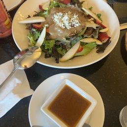Pear strawberry salad