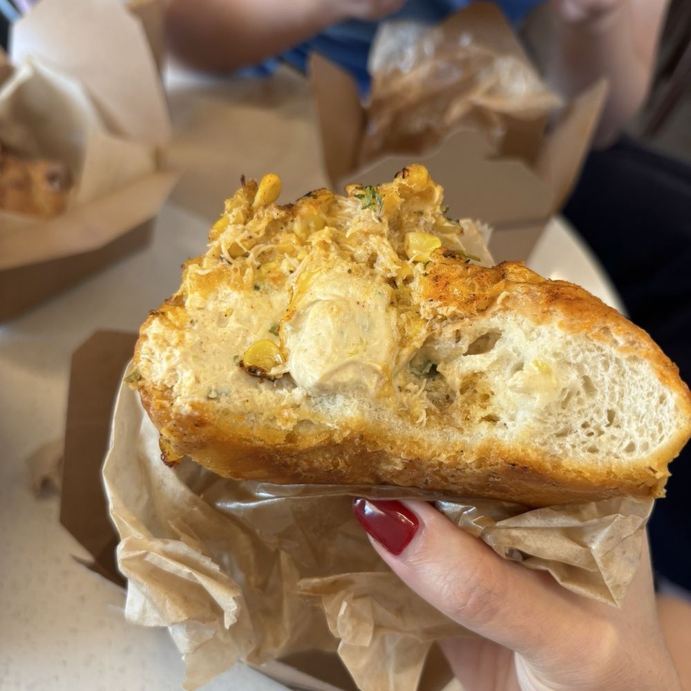 La Maison by Cafe Dear Leon - Crab dip bagel - Coffee & Tea Near Me - Baltimore, Maryland La Maison by Cafe Dear Leon - Crab dip bagel - Coffee & Tea Near Me - Baltimore, Maryland