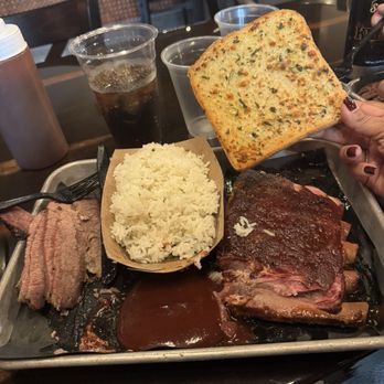 Copper Hill BBQ - Brisket, lemon rice, ribs, & complimentary garlic toast - Barbeque Near Me - Valencia, California Copper Hill BBQ - Brisket, lemon rice, ribs, & complimentary garlic toast - Barbeque Near Me - Valencia, California