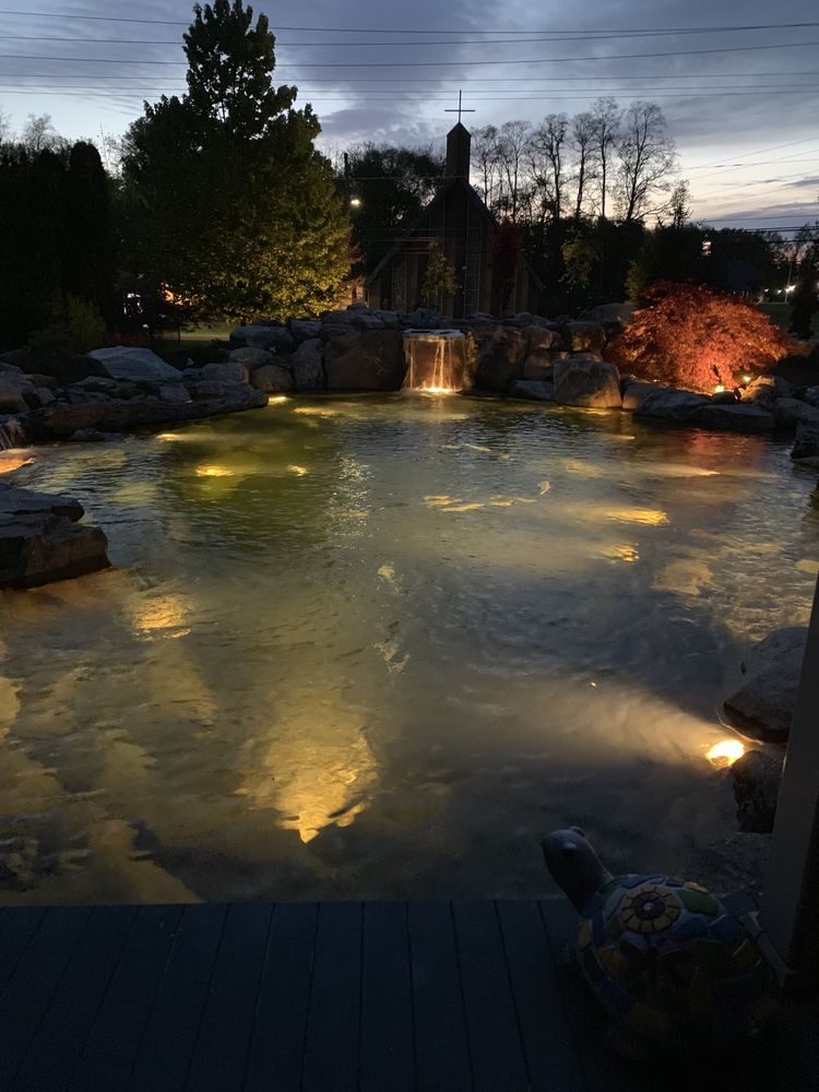 Slide of C&J outdoor service