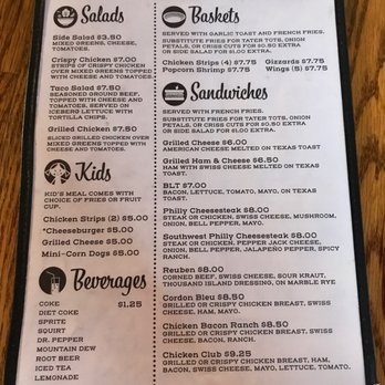 County Cage - Back of the menu. - Nightlife Near Me - Saint Paul, Nebraska County Cage - Back of the menu. - Nightlife Near Me - Saint Paul, Nebraska