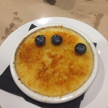 Table 26 - Creme Brûlée after I ate the strawberries off - New American Near Me - Turlock, California