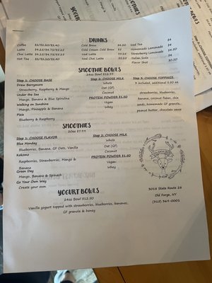 Menu photo 4 Dough a Deer Old Forge, NY