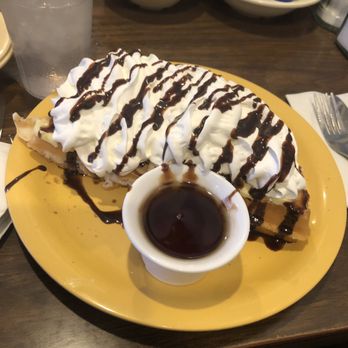 Waffles N More - Half Boston Cream Waffle - Breakfast & Brunch Near Me - Lewiston, Idaho Waffles N More - Half Boston Cream Waffle - Breakfast & Brunch Near Me - Lewiston, Idaho