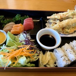 Sashimi lunch special $12 Sashimi lunch special $12