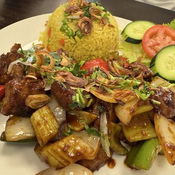 Tue Tam - Rice with beef - Vegetarian Near Me - Houston, Texas