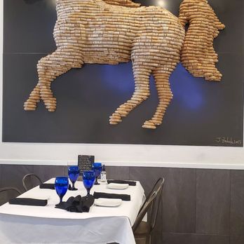 Martin Fierro Restaurant - a horse made out of wine corks - Steakhouses Near Me - Naples, Florida Martin Fierro Restaurant - a horse made out of wine corks - Steakhouses Near Me - Naples, Florida