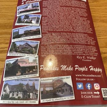 Walker Bros Original Pancake House - Breakfast & Brunch Near Me - Highland Park, Illinois Walker Bros Original Pancake House - Breakfast & Brunch Near Me - Highland Park, Illinois