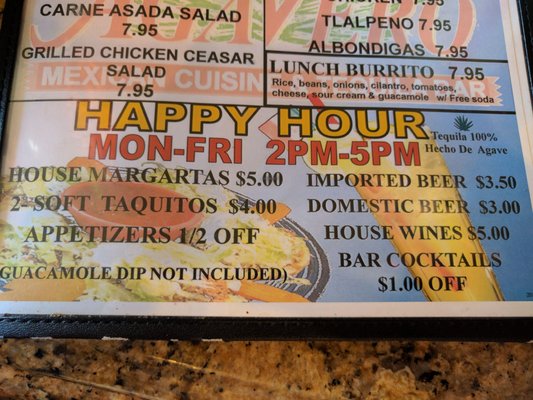 Menu photo 8 El Agavero Oakland, CA