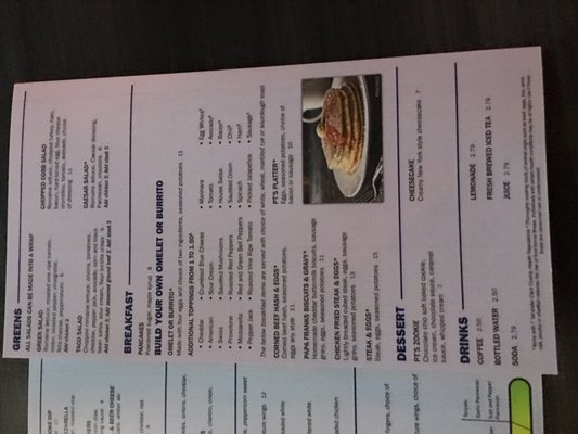 Menu photo 2 PT's Gold Las Vegas, NV Menu photo 2 PT's Gold Las Vegas, NV