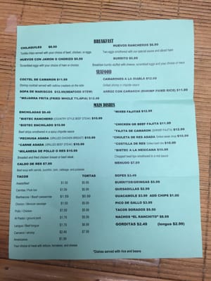Menu photo 4 El Ranchito Mexican Restaurant Orlando, FL Menu photo 4 El Ranchito Mexican Restaurant Orlando, FL