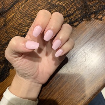 Burleson Nail Spa - Acrylic with gel coffin shape - Nail Salons Near Me - Burleson, Texas Burleson Nail Spa - Acrylic with gel coffin shape - Nail Salons Near Me - Burleson, Texas