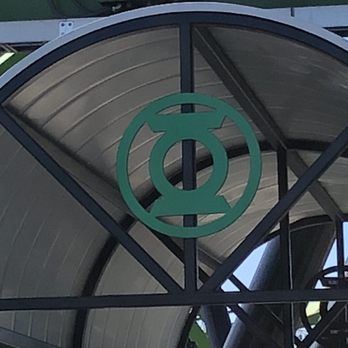Green Lantern - Green lantern ring - Amusement Parks Near Me - Millstone, New Jersey