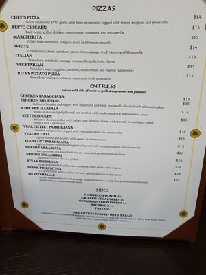 Menu photo 7 Sette Mezzo Ristorante Coconut Creek, FL