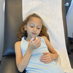 Texas Dermatology Specialists - After getting her warts treated.