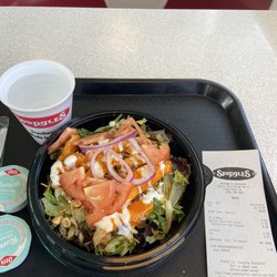 Spangles - Buffalo grilled chicken salad