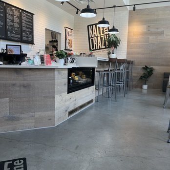 Kale Me Crazy - the interior of a coffee shop - Juice Bars & Smoothies Near Me - Tampa, Florida Kale Me Crazy - the interior of a coffee shop - Juice Bars & Smoothies Near Me - Tampa, Florida