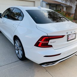 Tinted car (after photo)