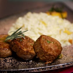 Ícone GastroRock - Filet Mignon com risoto