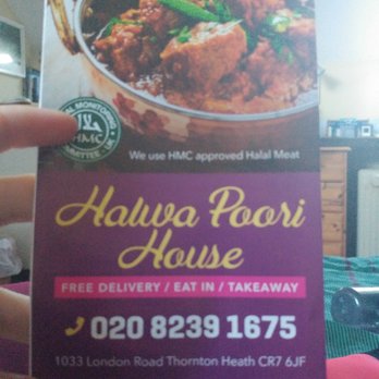 Halwa Poori House - Halal Near Me - Surrey, XGL