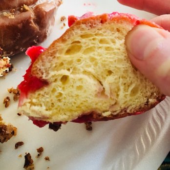 Knead Doughnuts - Raspberry fritter - Donuts Near Me - Providence, Rhode Island Knead Doughnuts - Raspberry fritter - Donuts Near Me - Providence, Rhode Island