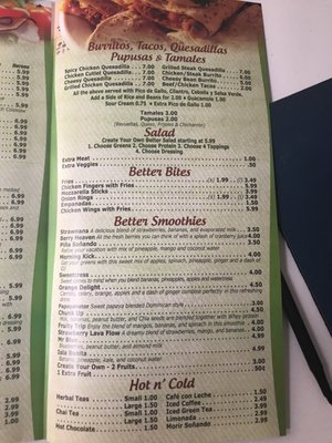 Menu photo 4 Better Cafe Teaneck, NJ
