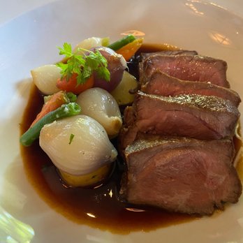 Bouchon - Lamb strip loin - French Near Me - Yountville, California Bouchon - Lamb strip loin - French Near Me - Yountville, California