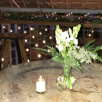 Honor Flowers - Simple bud vases for small barrel table. - Florists Near Me