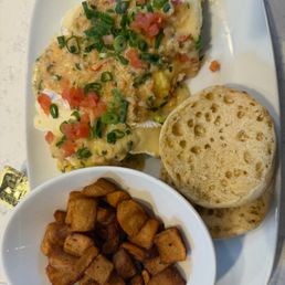 Lobster brie omlette