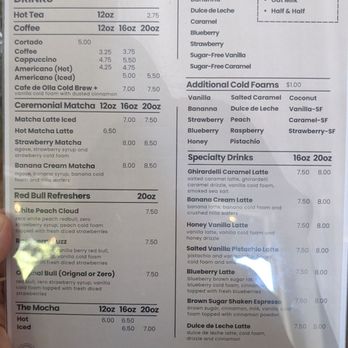 The Notebook Cafe - Front of menu - Cafes Near Me - Riverside, California The Notebook Cafe - Front of menu - Cafes Near Me - Riverside, California