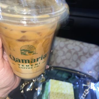 Qamaria Coffee - Pistachio Tres Leches - Coffee & Tea Near Me - Fullerton, California