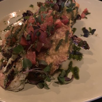Swirl Wine Bistro - Shrimp on crispy tostones. - Wine Bars Near Me - Margate, Florida