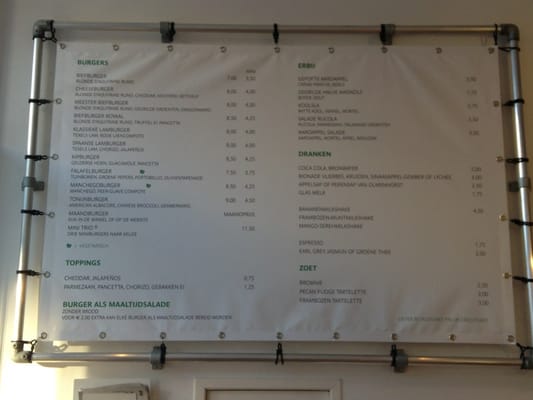 Menu photo 1 Burger Meester Amsterdam, NH Menu photo 1 Burger Meester Amsterdam, NH
