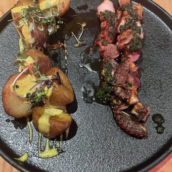 Yunta Nikkei - Octopus was SO DELICIOUS, potato just basic. - Peruvian Near Me - Charlotte, North Carolina Yunta Nikkei - Octopus was SO DELICIOUS, potato just basic. - Peruvian Near Me - Charlotte, North Carolina