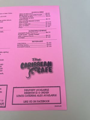 Menu photo 1 Caribbean Cafe Saint Petersburg, FL Menu photo 1 Caribbean Cafe Saint Petersburg, FL