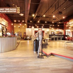 K1 Speed Redmond - The main entrance of K1 Speed Seattle. When you first enter, register at the computers to the left.