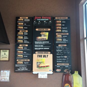 Penn Station - Menu - New American Near Me - Henderson, Kentucky Penn Station - Menu - New American Near Me - Henderson, Kentucky