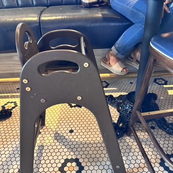 The Choptank - High chair in the bar area. How is a child to eat?!?? - Seafood Near Me - Annapolis, Maryland
