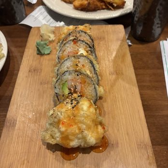 I'M Korean BBQ & Sushi - The Shawn... great Tempura Roll almost too thick for single bite. - Sushi Bars Near Me - Columbia, Missouri